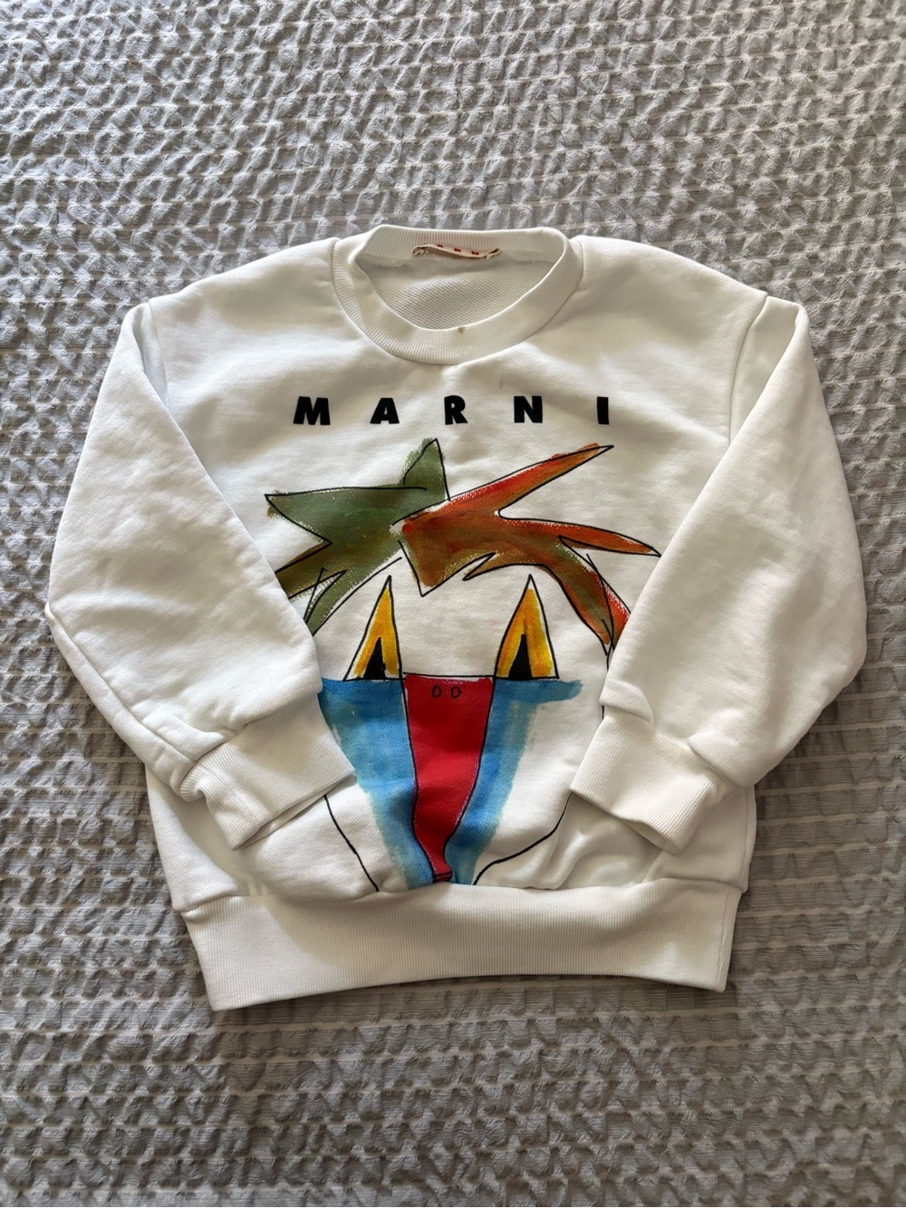 Marni White Sweatshirt KIDS